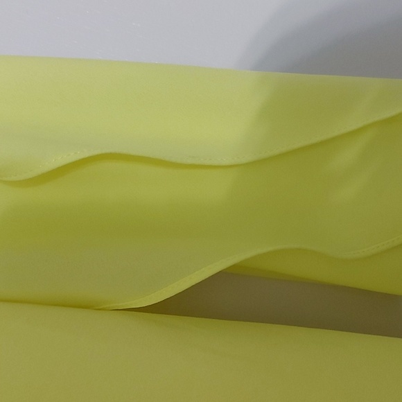 Zara Basic Yellow Dress/ Sz XS/NWOT/ Oversized - Picture 5 of 8